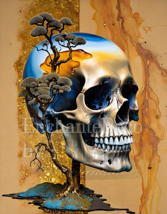 Bonsai skull